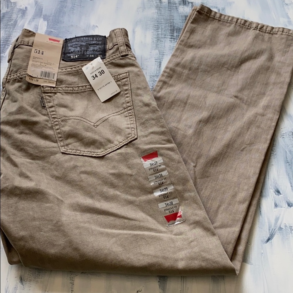 NWT Levi Straight Fit Pants